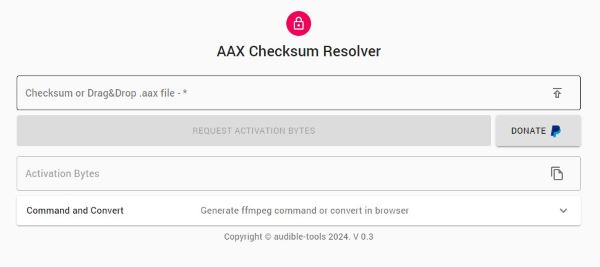 aax checksum resolver