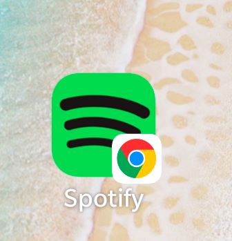 access spotify web app from home screen