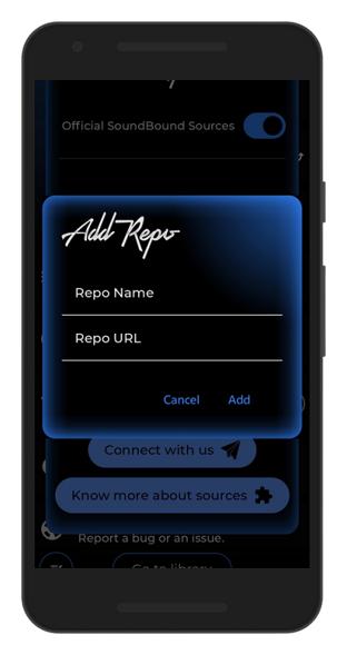 hit on add repo