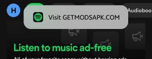 ads in spotify premium mod