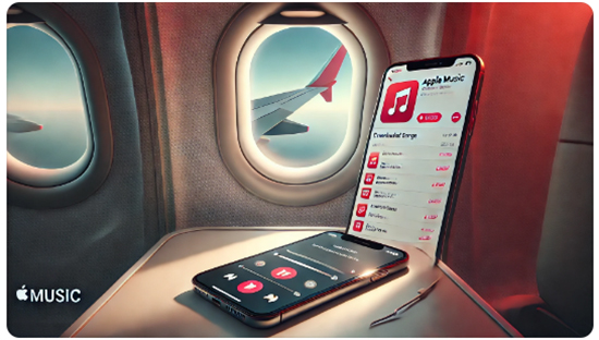 apple music airplane mode