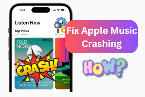 apple music crashing