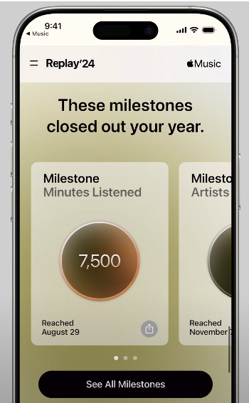 apple music replay ministones