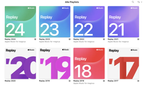 apple music replays