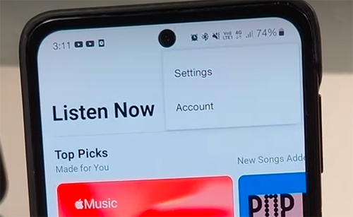 apple music settings android