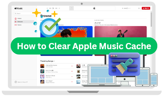 clear apple music cache