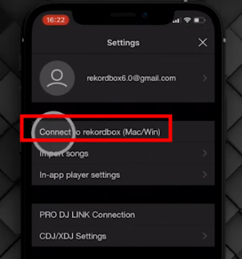 connect to rekordbox mac and win