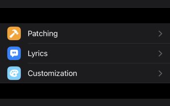 customize options in eeveespotify