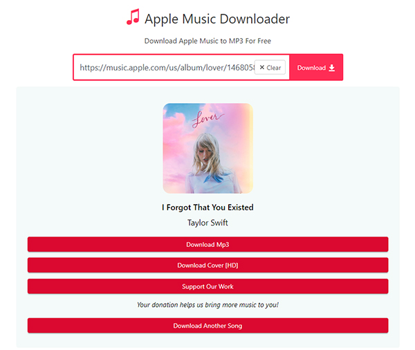 download apple music link to mp3 online