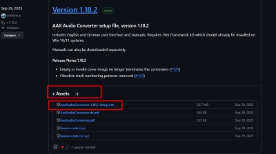 download exe file of aax audio converter