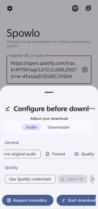 download spotify songs with spowlo