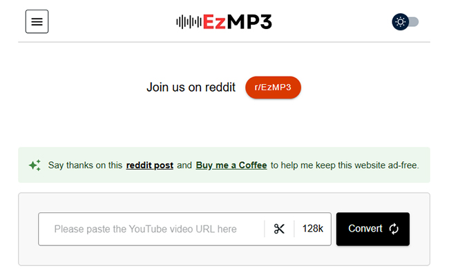 ezmp3 website