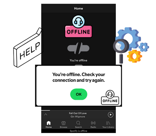 fix spotify is offline