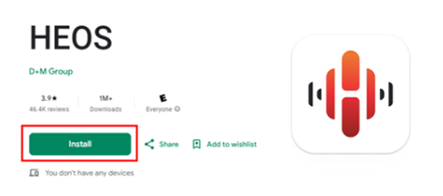 install heos app