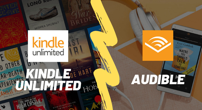 kindle unlimited vs audible