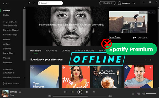 listen to spotify songs offline without premium