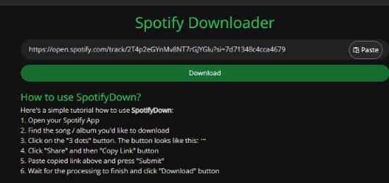 paste-link-to-spotidown