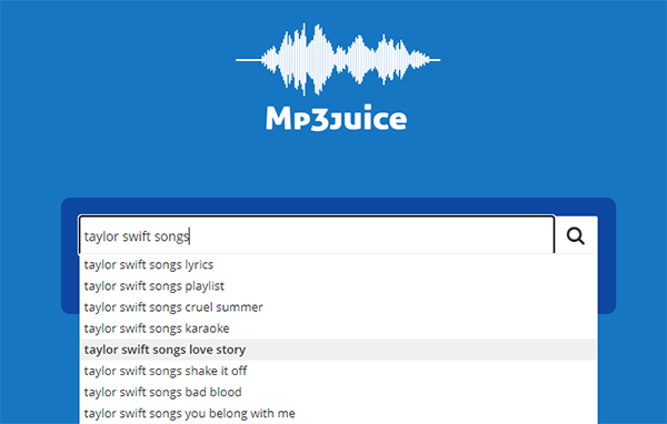 search music in mp3 juice