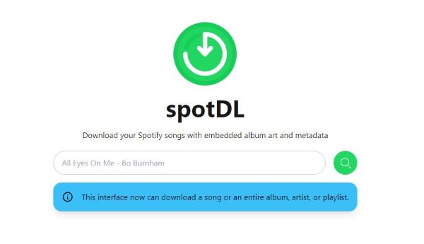 spotdl web ui