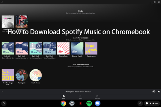 where does spotify install