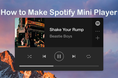 enable spotify on miniplayer for mac