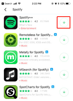 Baixe o Spotify++ Premium Grátis no iOS [Sem Jailbreak e 100
