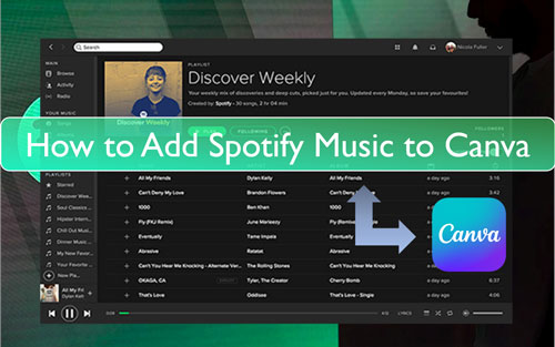  Spotify Canva How To Add Audio To Canva Video From Spotify