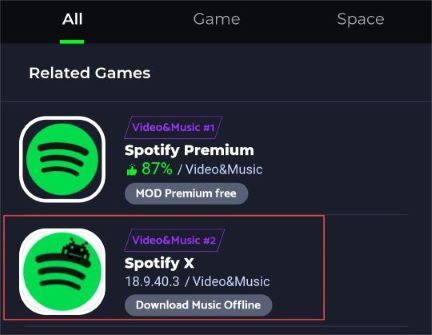 spotify x apk on jojoy