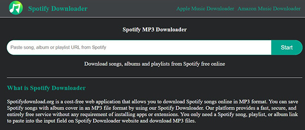 Spotify Downloader - Download Spotify songs, playlists, and albums