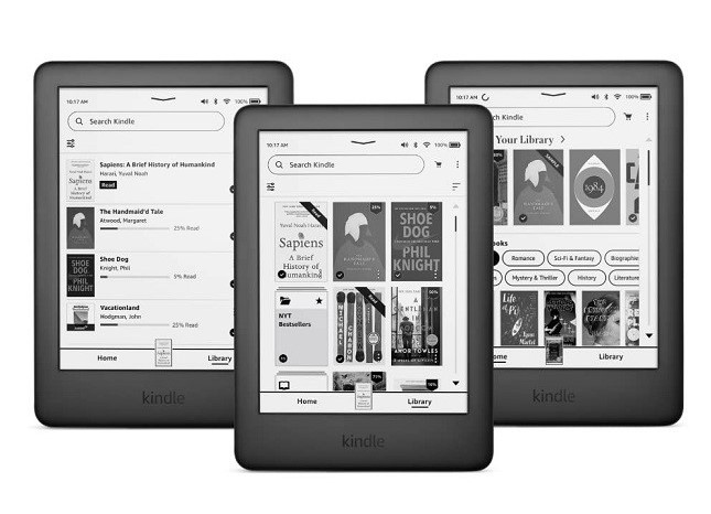 the interface of kindle unlimited