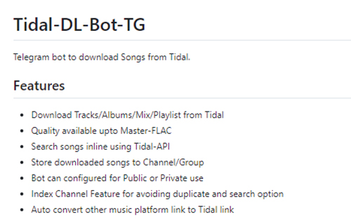 tidal dl bot tegelgarm