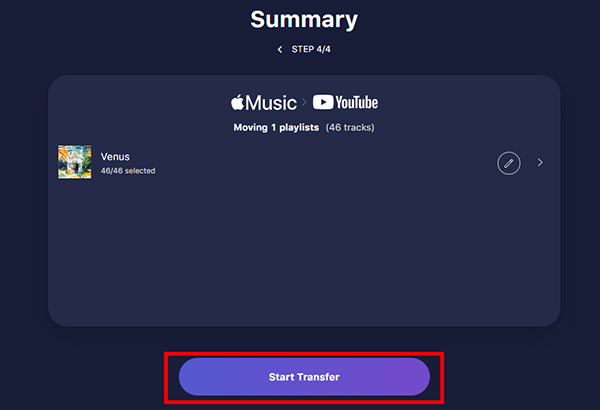 convert apple music playlist to youtube music tunemymusic