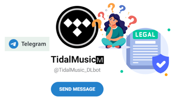 legal to use tidal bot telegram