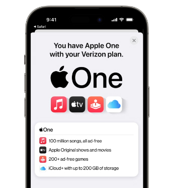 verizon apple one free